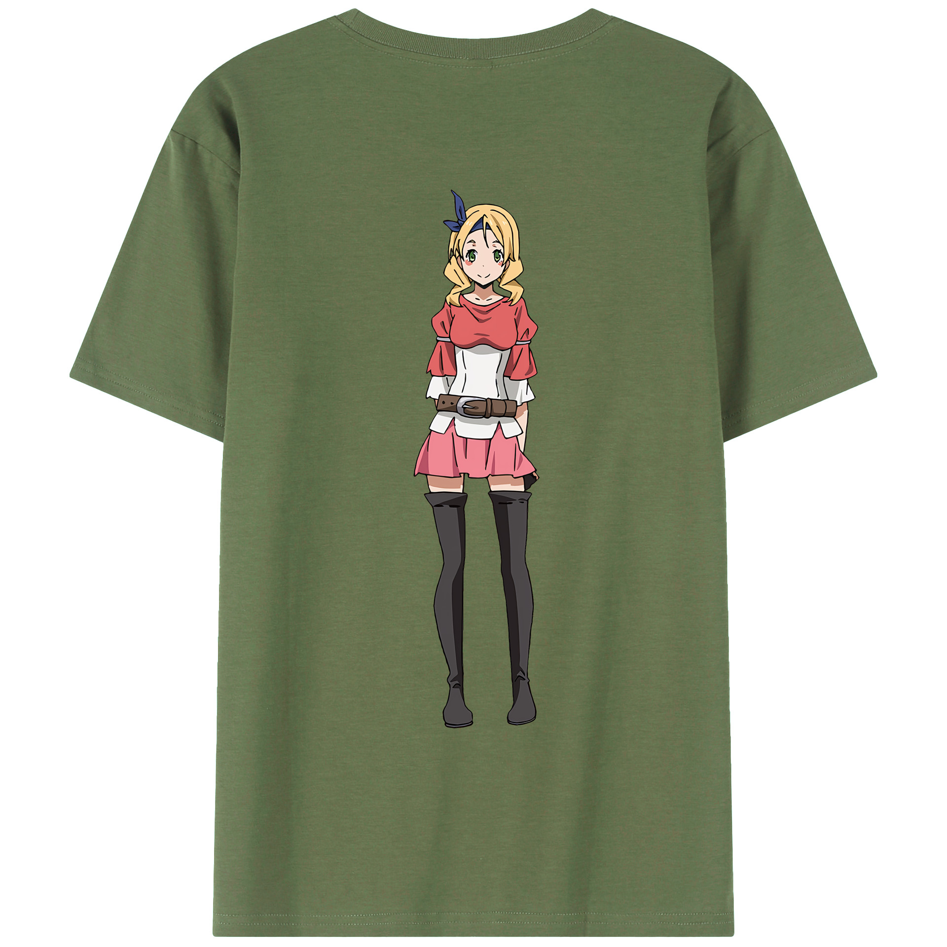 （画像用） 転スラ Regarding Reincarnated to Slime 綿100％ メンズ半袖Tシャツ（バックプリント） 通気性